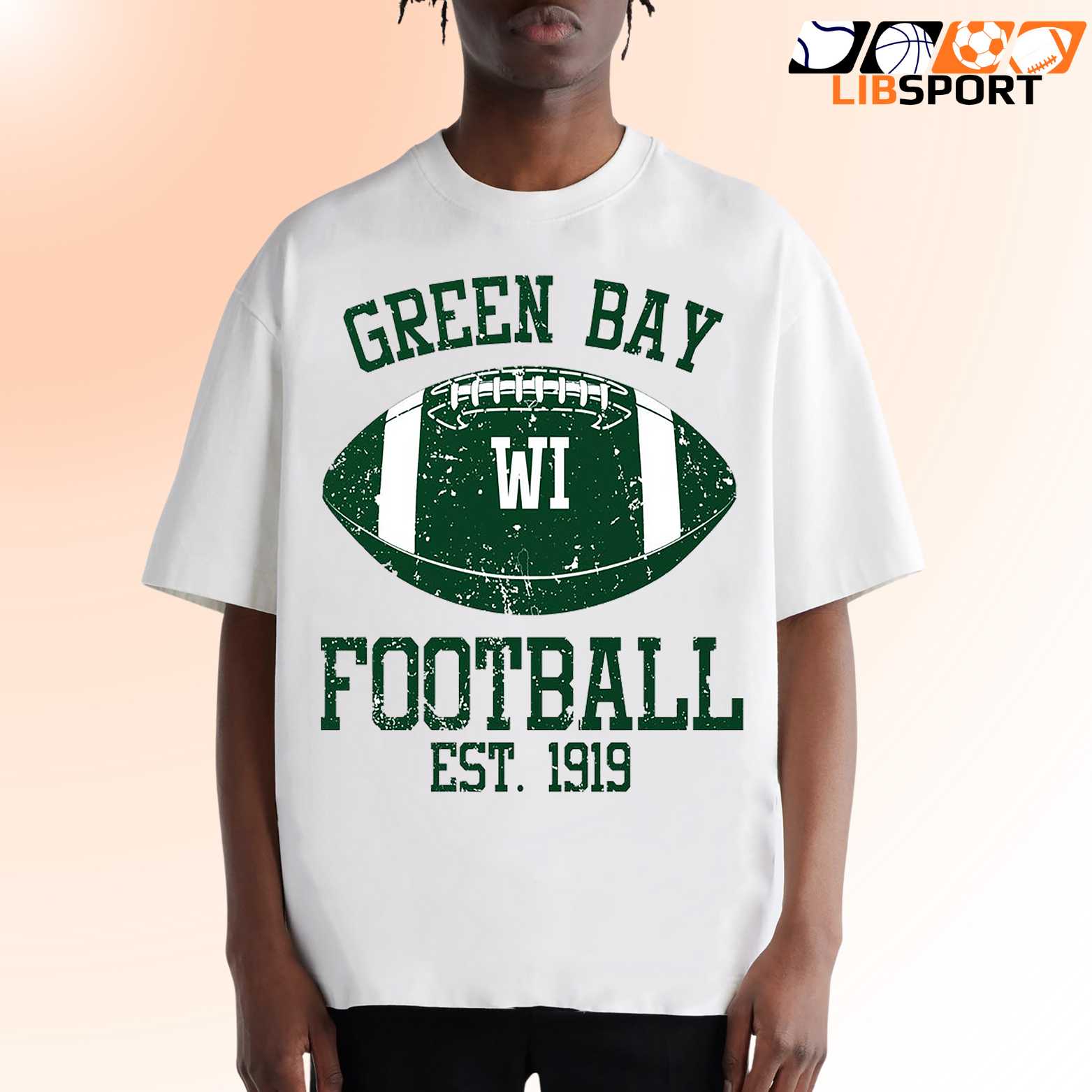 Green Bay Football T-Shirt, Packers Fan Gift Tee, Game Day Shirt